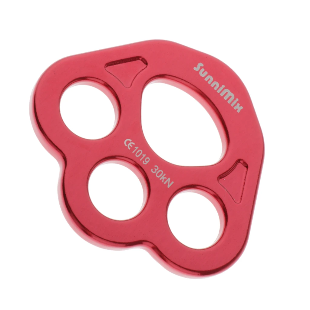 2 шт. алюминиевый сплав такелаж пластина карабин для альпинизма