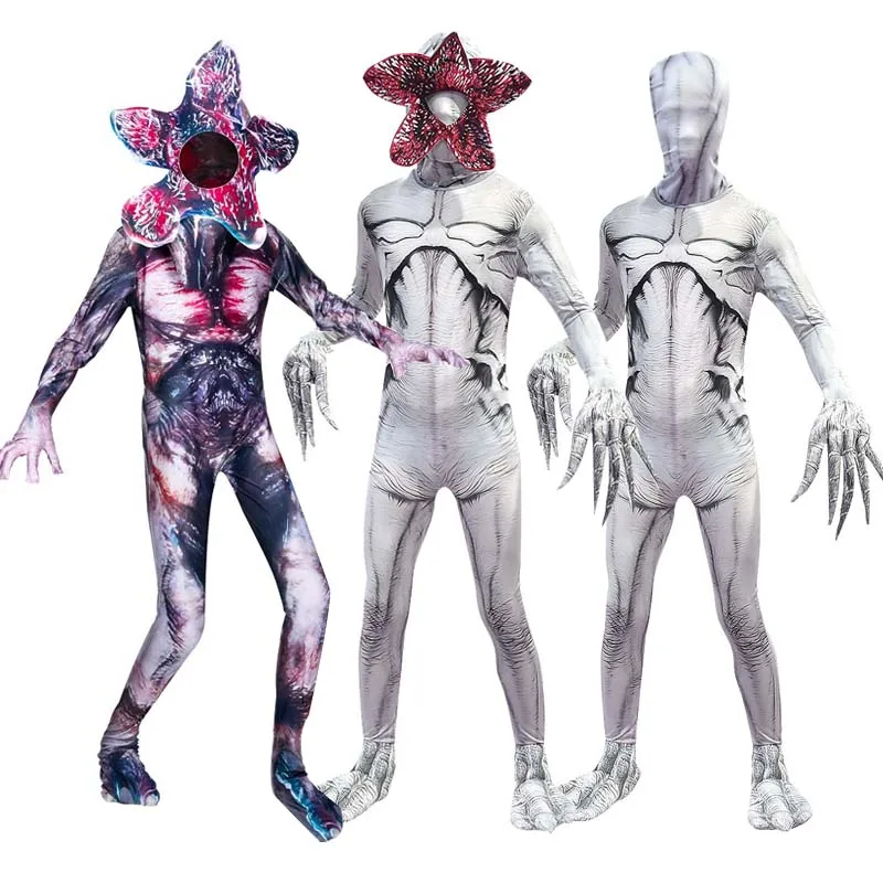 Demogorgon/костюм на Хэллоуин для детей мальчиков странные вещи человек-пожиратель