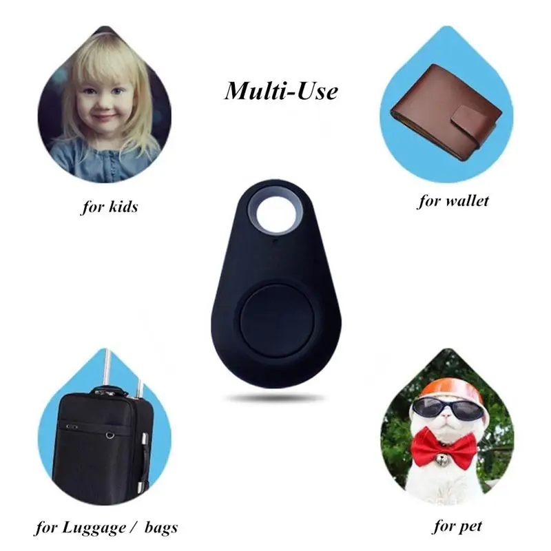 Автомобильный умный мини gps-трекер анти-потеря водонепроницаемый Bluetooth Tracer для