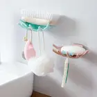 Многофункциональная новинка мыльница домашняя без отверстий на присоске Тип сливная стойка для мыла ванная настенная подвесная тарелка для хранения мыла