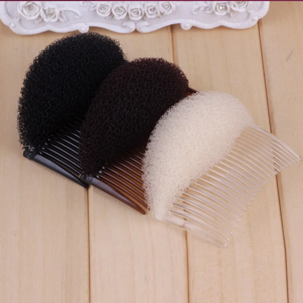 

Korean Style Princess Modelling Fluffy Clip Hair Styling Fashion Sponge Comb Heighten Hair Combs Hair Accessories