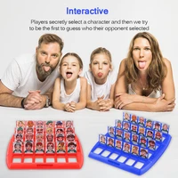 family guessing games who is it classic board game toys memory training parent child leisure time party indoor games props xmas