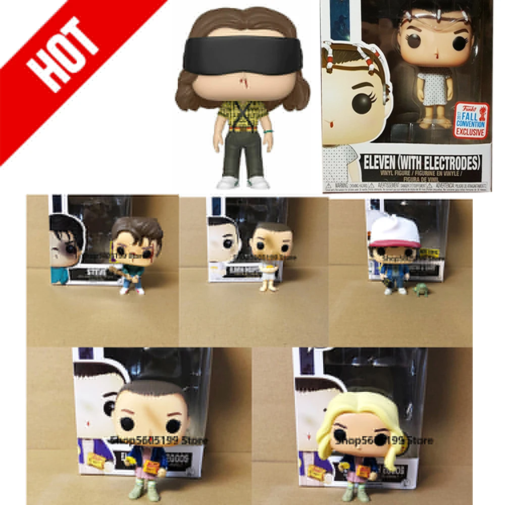 Поп очень странные дела Дастин Дротика снежбол битва одиннадцать танец Стив с