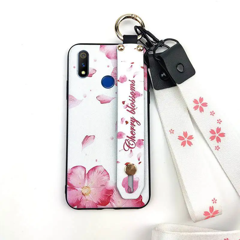 

Phone Holder Shockproof Phone Case For OPPO Realme 3 Pro/X Lite Back Cover Soft Case Durable