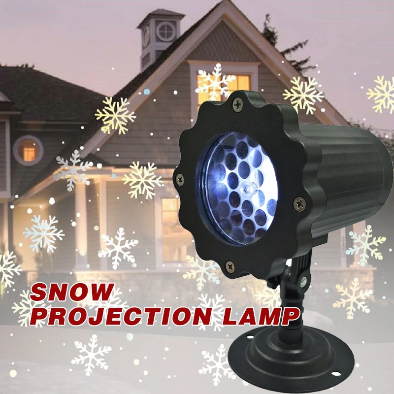 

Christmas Laser Projector High-brightness Flake Laser Light Outdoor Light for Christmas New Year Stage Par Home Party Decoration