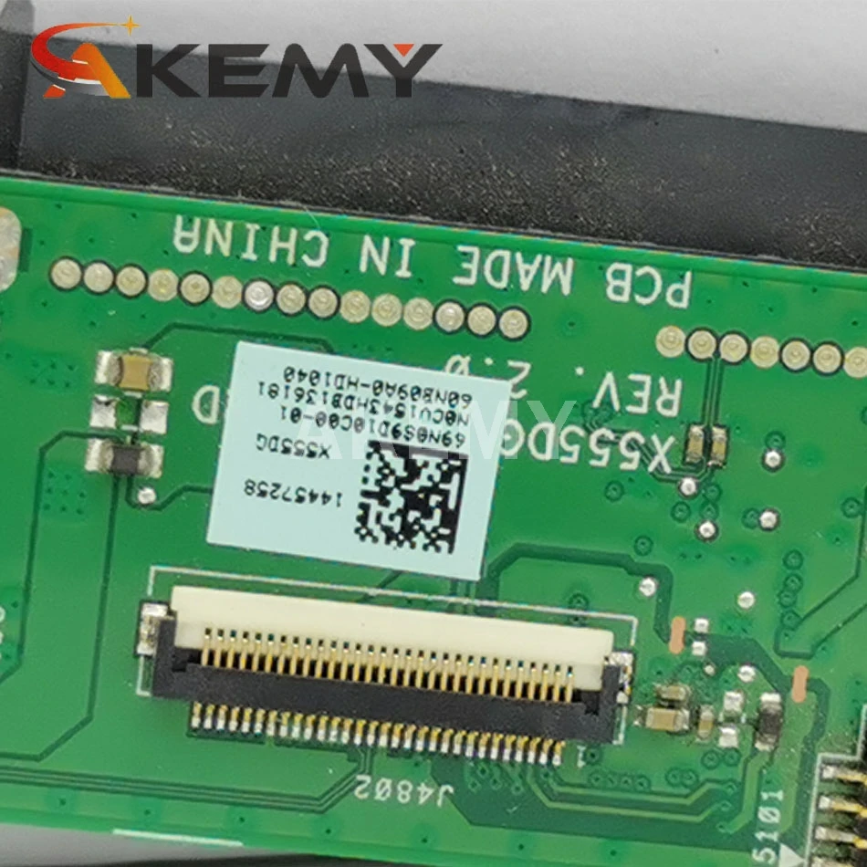 Новая плата Akemy для For Asus X555DG серии HDD жесткого диска REV: 2 0 60NB09A0 HD1040 100%