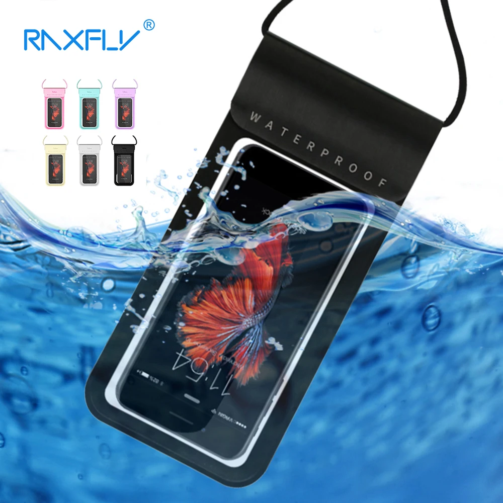 Универсальный Водонепроницаемый Чехол RAXFLY для iPhone 11 Pro XS XR X 8 7 Plus Samsung S10 S9 S8