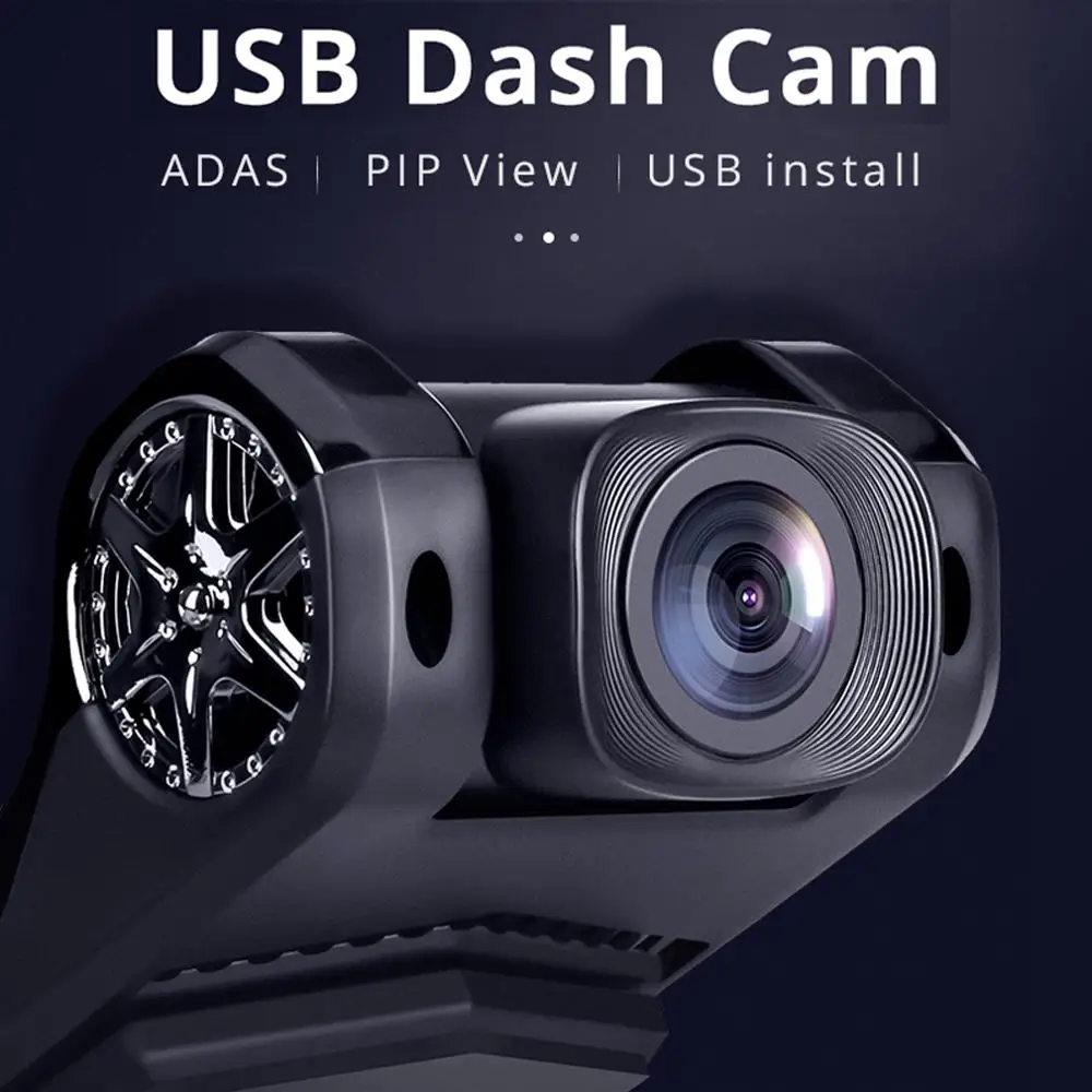 Мини Скрытая USB видеорегистратор для Android мультимедийный плеер с ADAS