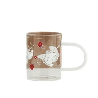 glass mug with handle glass breakfast cup coffee tea milk mug milk cup for kids canecas cafe criativas office accessories taza a