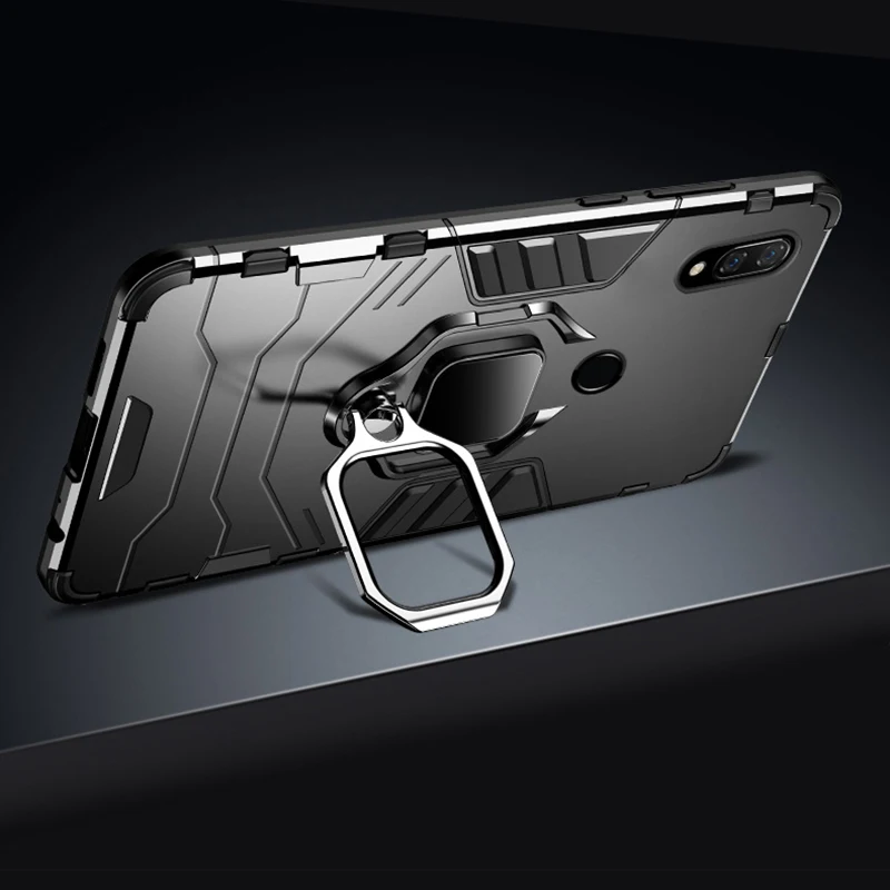 For OPPO find x2 case PC hard shockproof cover soft TPU silicone frame for ring magnetic car holder funda coque | Мобильные телефоны