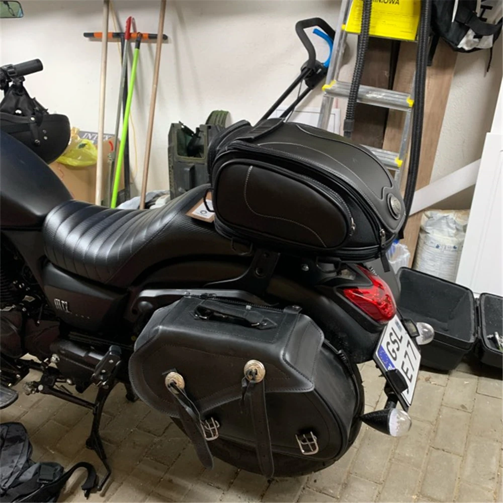 Сумка на заднее сиденье для мотоцикла многофункциональный рюкзак в стиле ретро