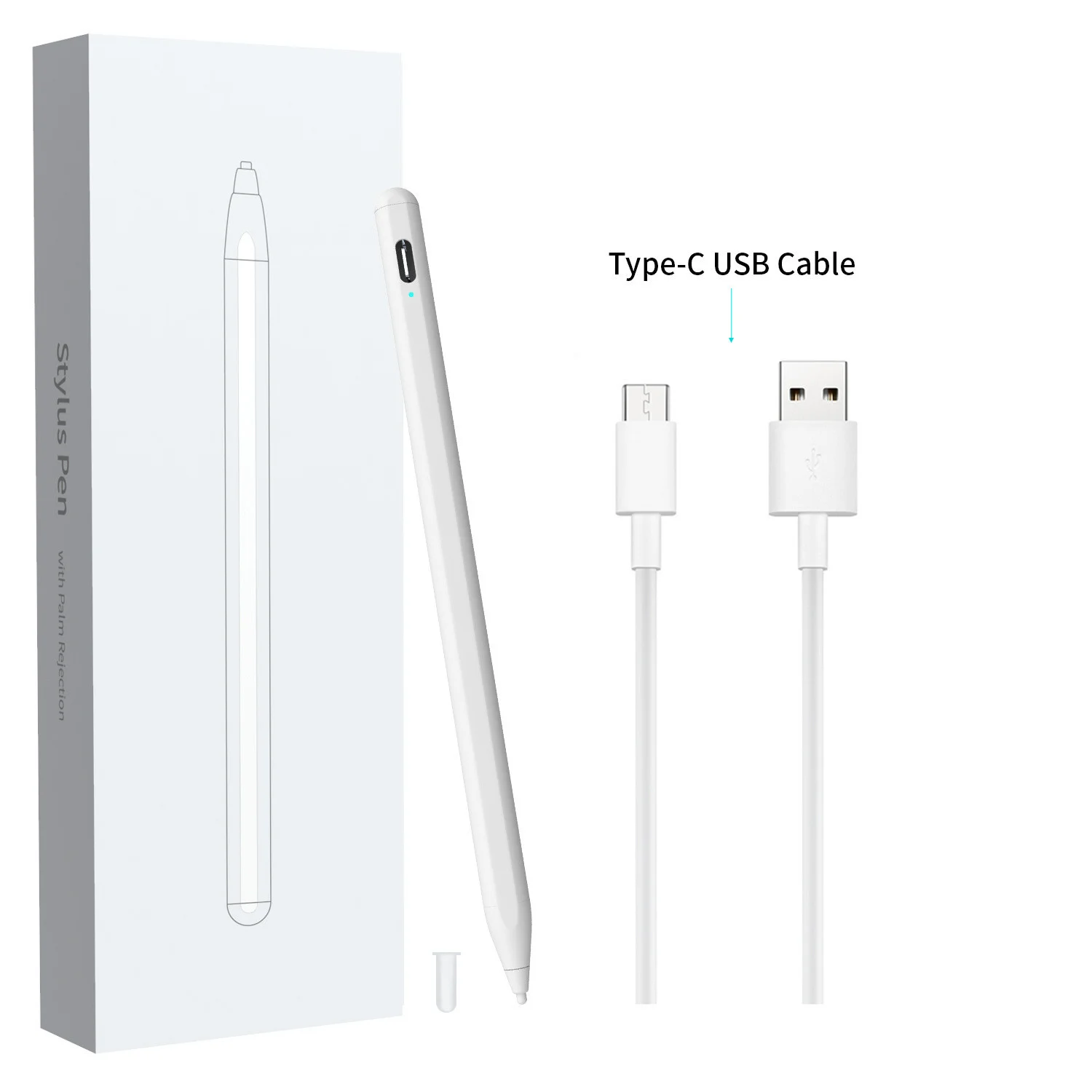 Емкостный стилус для сенсорного экрана ручка планшета Apple Android умный карандаш IPhone