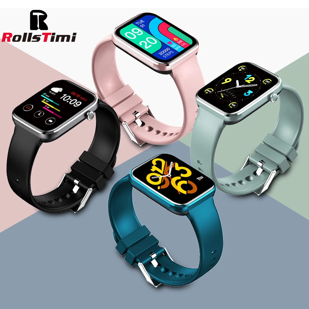 Rollstimi Smart Watch Bluetooth Sports Ladies Bracelet Heart Rate Fitness Pedometer Waterproof Men's | Электроника