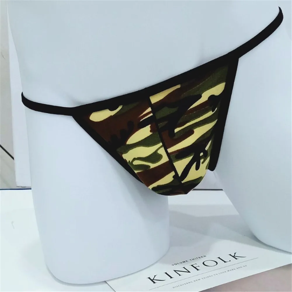 UNWE M XXL Для мужчин камуфляж трусы c выпуклой частью для мужское нижнее белье