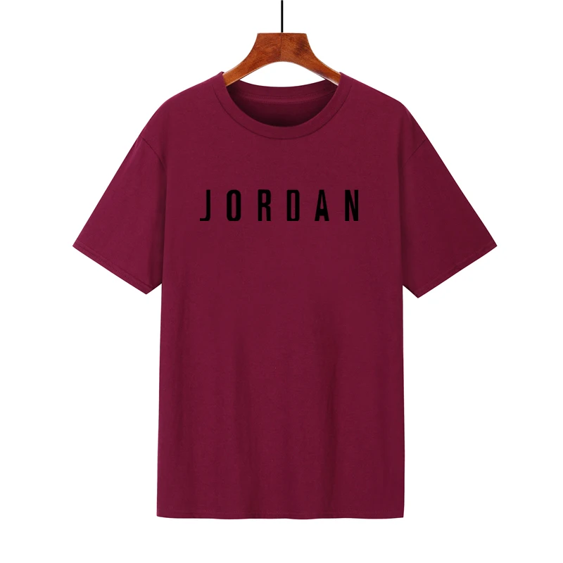 

2021 spring and summer trend temperament gentleman men's t-shirt short-sleeved pure cotton round neck T shirt short-sleved top