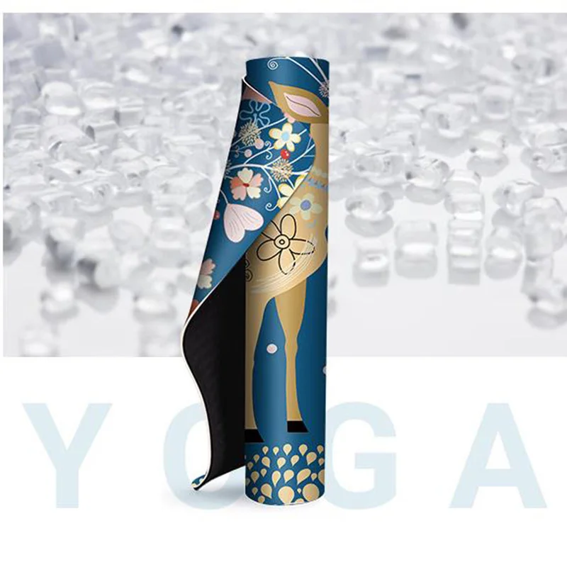 6mm Thickened Various Patterns Yoga Colchoneta Ejercicio Floor Mat For Pilates Tapis Sport Fitness Epais Absorb Sweat Breathable | Спорт и