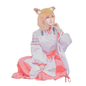 Аниме севаяки китсуне но Сенко-сан Полезная лиса Сенко Сан Косплей Костюм на заказ 11
