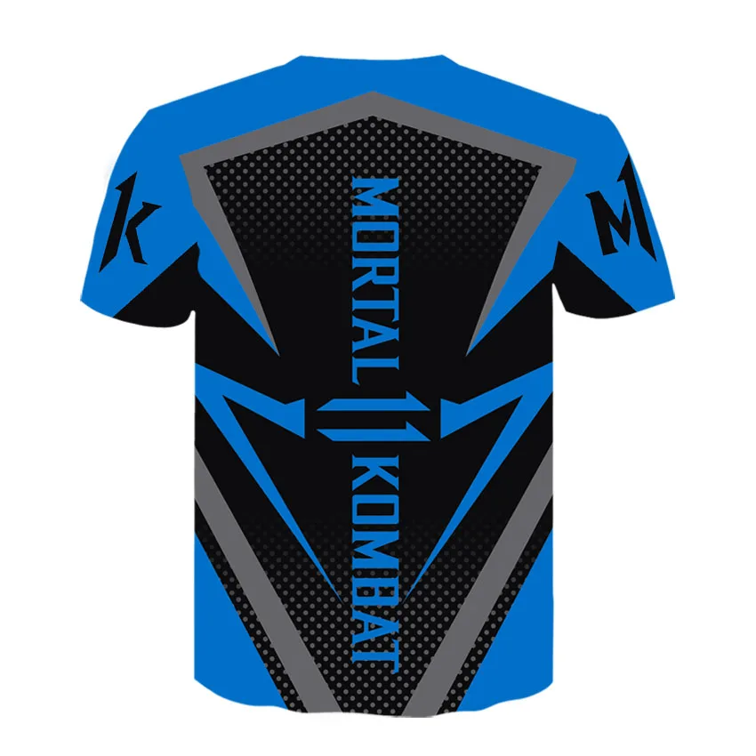 

3D print Game Mortal Kombat 11 T-shirt Men Women Fashion Tops Tees Hip Hop Casual t shirt Breathable Comfort tshirt 2021