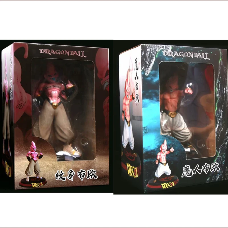 

Экшн-фигурка из татуировки Buu Majin Buu, стоящая кукла, статуя, модель, модная игрушка, подарок, масштаб 1/8, окрашенная фигурка