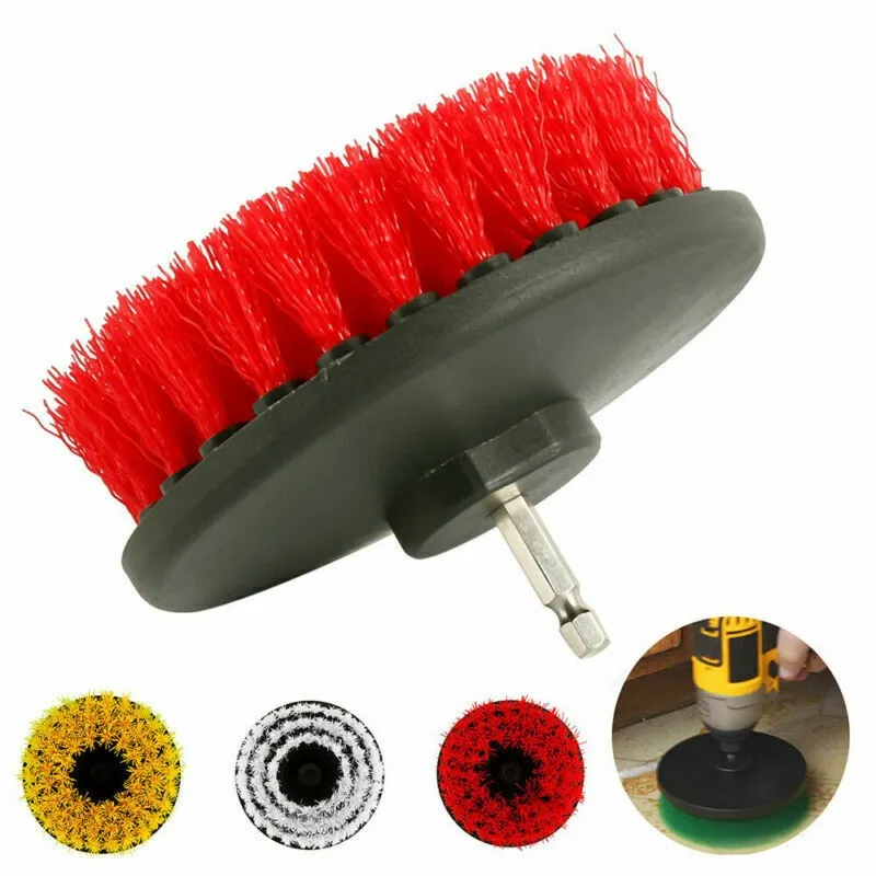 

3pcs Set Disc Brush For Cleaning Carpet For Leather For Most Cordless Drills