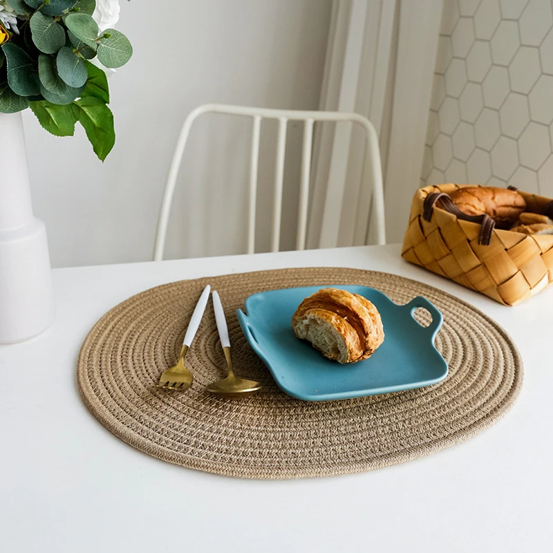 Хлопковая салфетка для обеденного стола в скандинавском стиле коврики