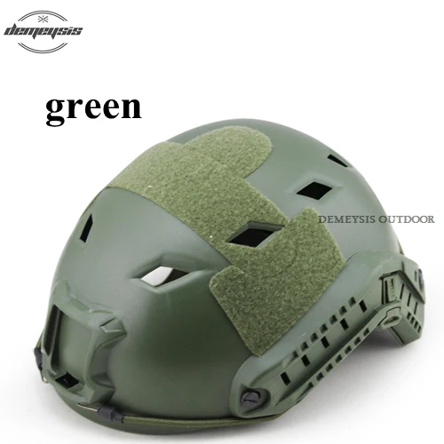 green 54-62 см армейский тактический боевой шлем военный страйкбол быстрые шлемы головной защитный охотничий Cs Wargame шлем для съемки - Цвет: green