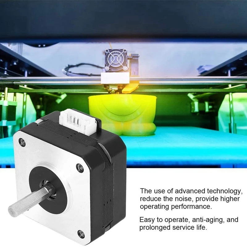 Nema17 17HS4023 for Titan Extruder 4-Lead Nema 17 22mm 42 Motor 0.7A 12V 14N.cm 3D Printer Parts | Обустройство дома