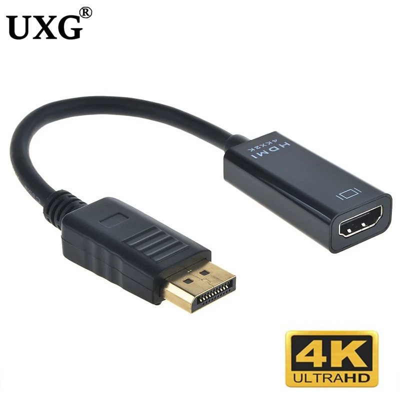 DP To HDTV-Compatible 4K 1080P Male To Female DisplayPort Cable PC TV Mini Projector Television Monitor Projetor For Hp Laptop
