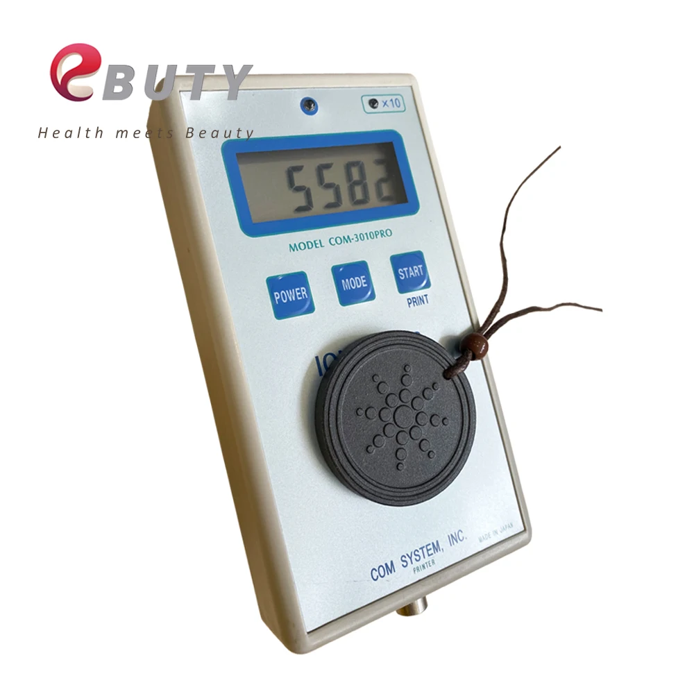 EBUTY 6000CC Подвеска из лавы квантовая круглая черная оздоровительная бижутерия с