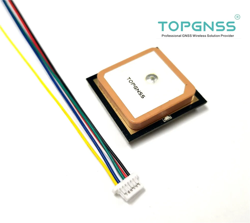TOPGNSS NMEA0183 3 В-5 в TTL GNSS модуль антенна Приемник GPS GLONASS GALILEO кабель 1 0 мм 6pin Встроенная