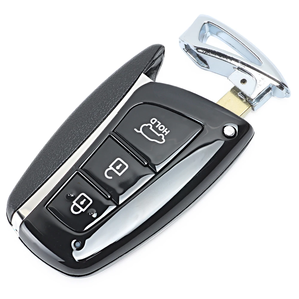 Смарт-устройство KEYECU с тремя кнопками 433 МГц чип ID46 для Hyundai Santa Fe 2012-2015