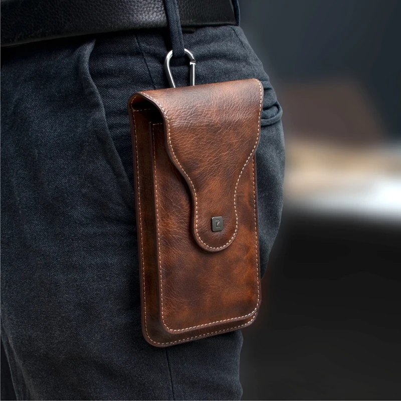 

For Samsung Note 20 10 Plus S20 10 9 8 for iPhone 12 11 Pro Max XS Max for Phone Mobile Phone Bag 2 PU Leather Clip Holster Case