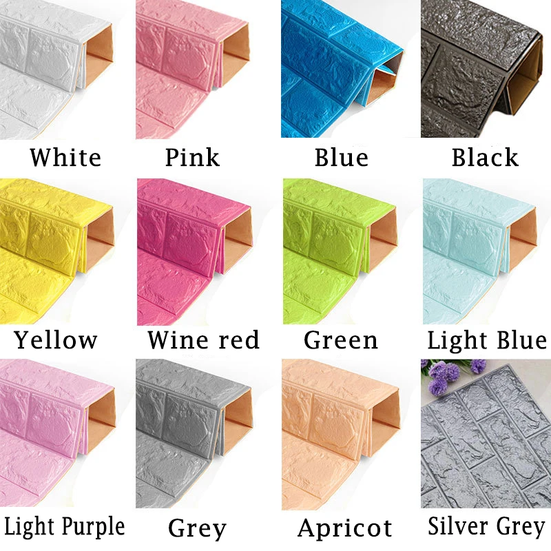 Настенные 3D стикеры стойка плотный цвет пена защита от столкновений 60*30 см для