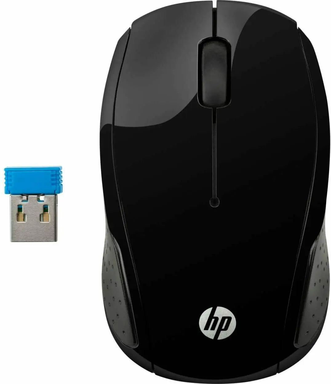 

FOR HP 200 BLACK 2.4 GHz USB Wireless Mouse with 1000 DPI Optical Sensor