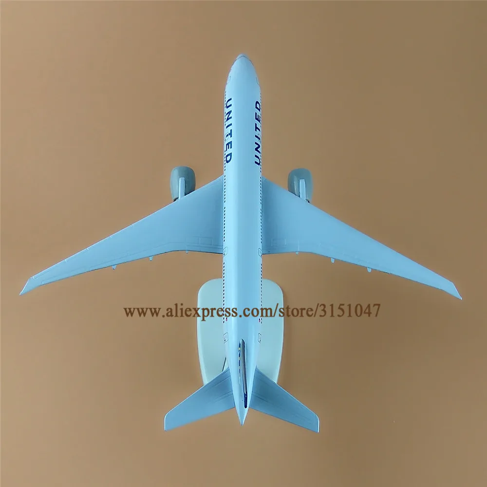 20 см Air American UK B777 Boeing 777 Airlines модель самолета сплав металлический самолет литье под