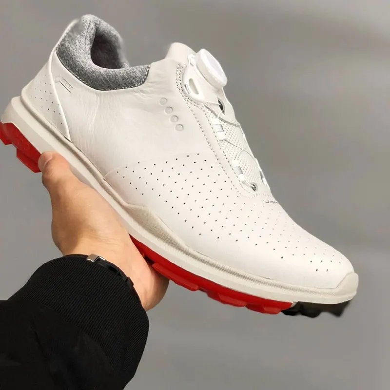 

Classic Brand Golf Shoes Spike Quick Lacing Soft Bottom Men Golfs Shoes Sneaker Soft Bottom Professional Mens Golf Wear