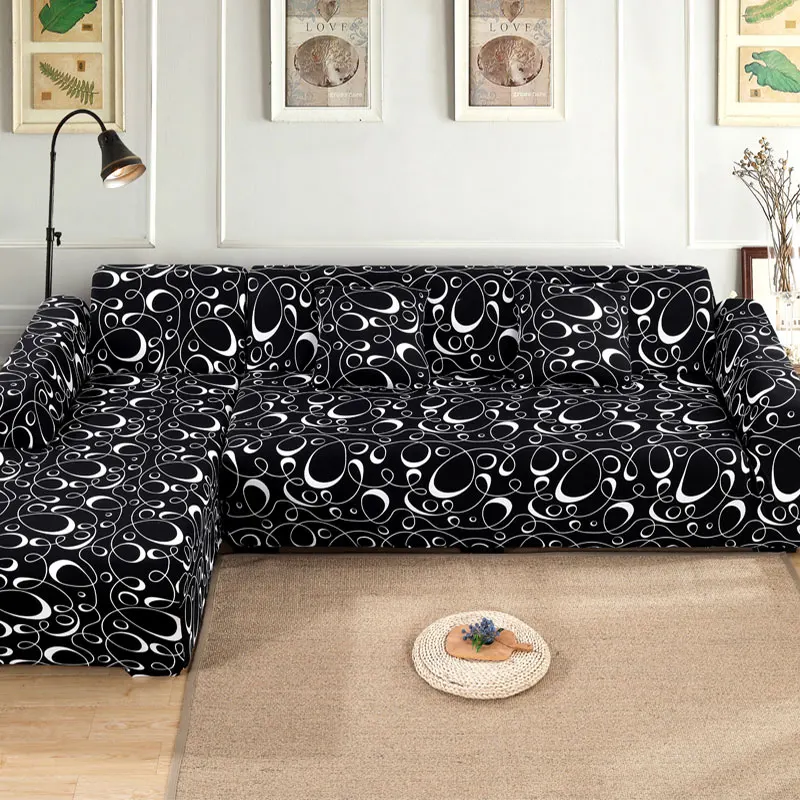 L формы диван крышка из эластичного спандекса европейских и американских