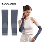 Свободные солнцезащитные рукава, ледяной тканевый блок, ультрафиолетовые, легкие, эластичные, мягкие, приятные для кожи, для пеших прогулок, велоспорта, солнцезащитные рукава