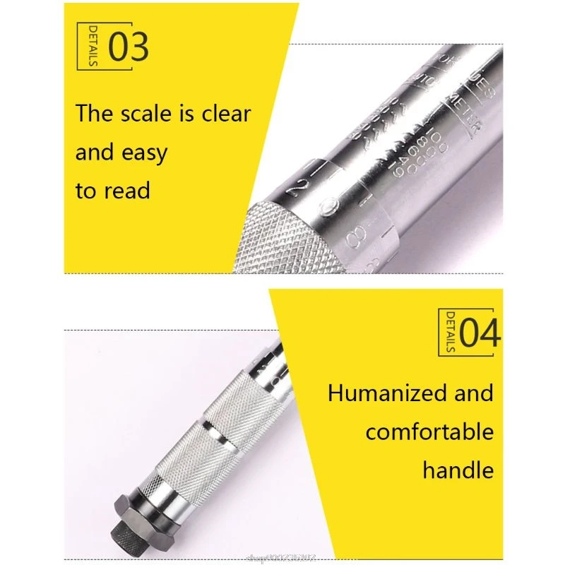 

3/8 Torque Wrench Drive 19-110nm Two-way Accurate Bicycle Repair Spanner Hand Tool S17 20 Dropship