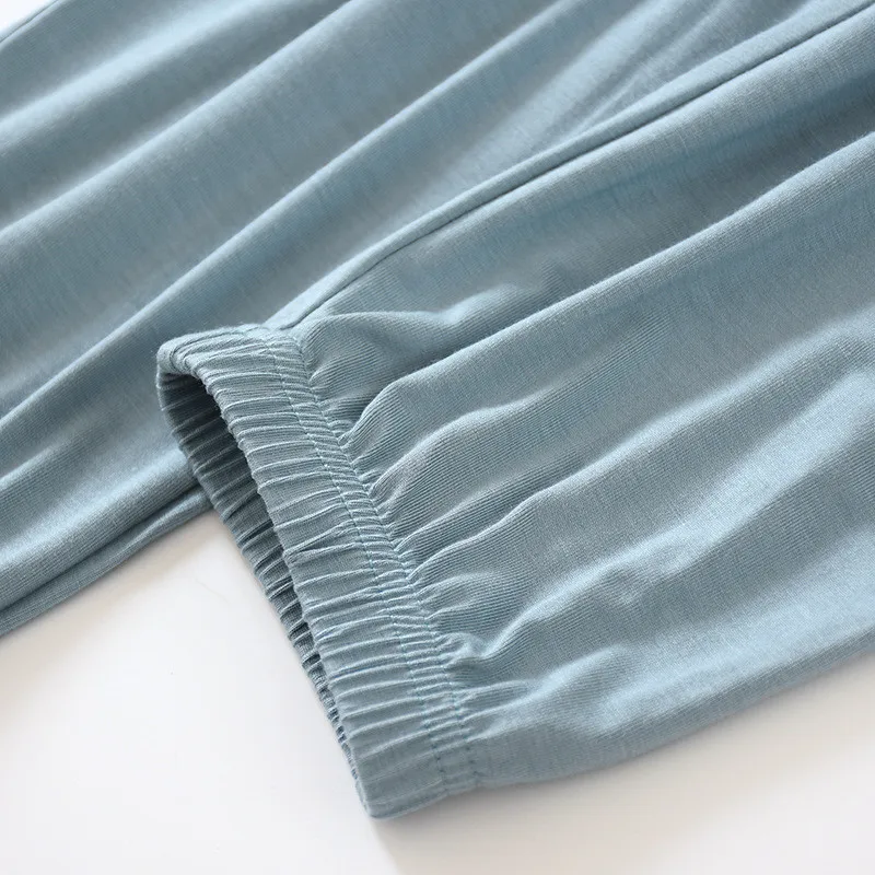 Летние женские Пижамные брюки осенняя одежда для отдыха из модала домашние