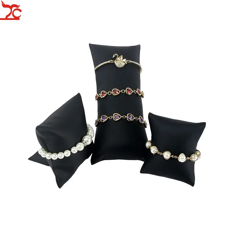 Подставка органайзер из ПУ кожи для часов украшений браслетов цепочек|Упаковка и