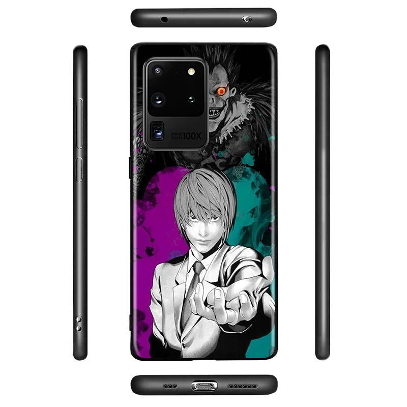 

Death note for Samsung Galaxy S20 FE Plus Ultra Lite A12 A42 A91 A71 A51 A21S A21 A11 5G Phone Case