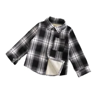 new spring kids fashion tops autumn children cotton clothes baby boys girls plaid jacket infant clothing toddler casual costume