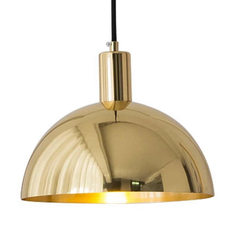 LukLoy лаконичный медный потолочный Кулон Ретро подвесной светильник шариковая