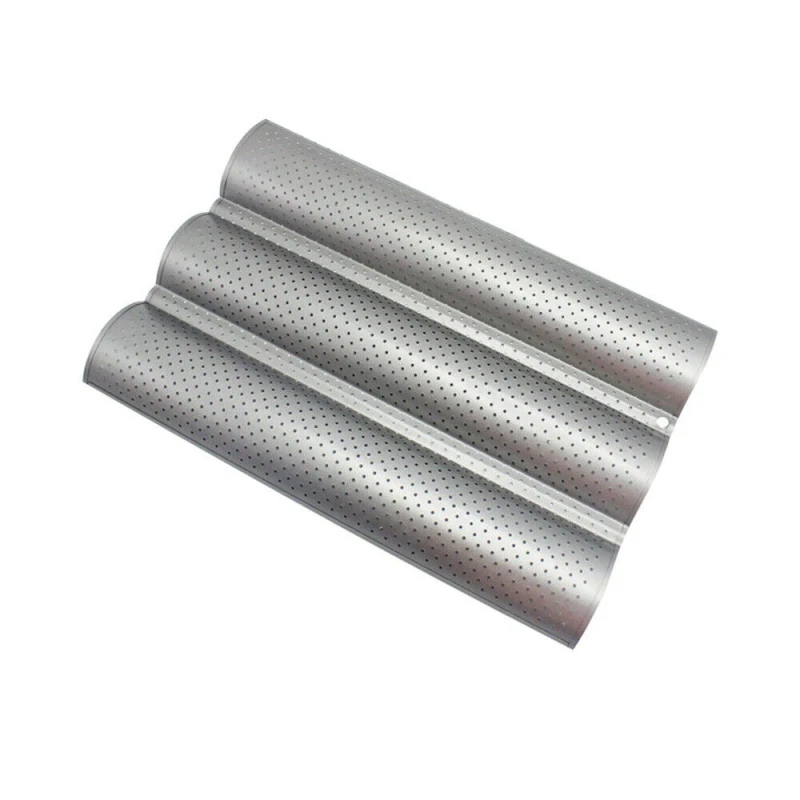 Антипригарная багетная форма для духовки с 3 сетками и отверстиями воздуха |