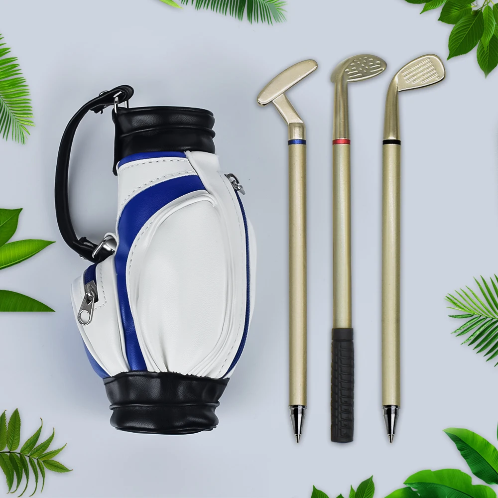 Креативный держатель для ручек гольфа с пером украшение настольного компьютера