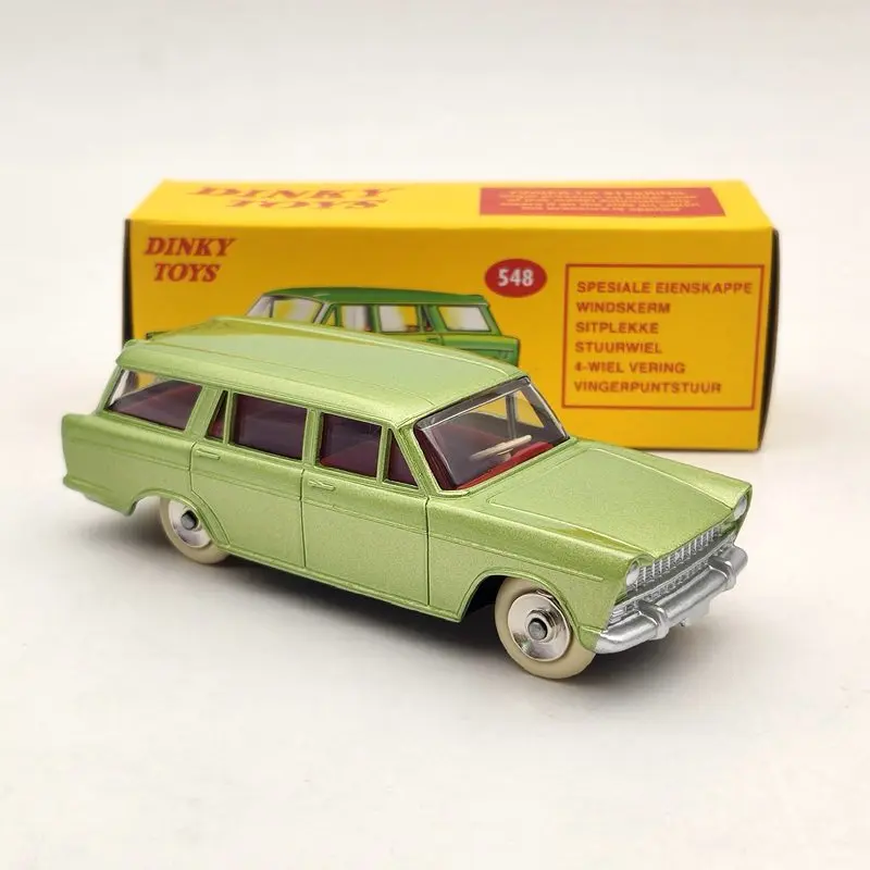 DeAgostini 1/43 Dinky игрушки 548 для Fiat 1800 универсал литые модели автомобилей|Наземный