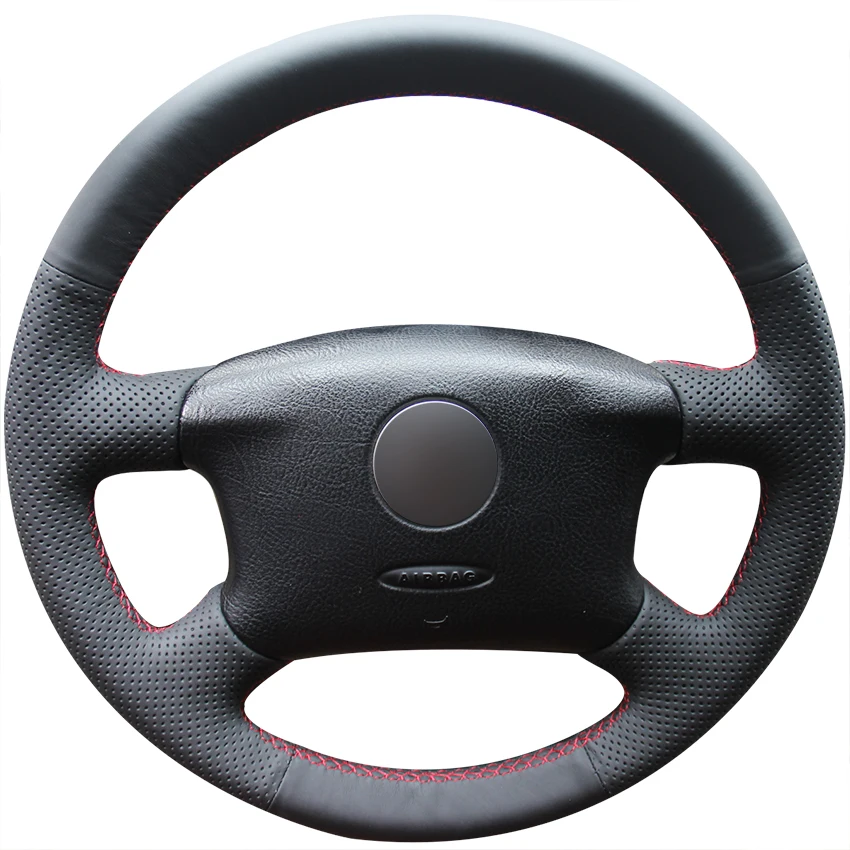 Искусственная кожа черного цвета для Volkswagen VW Passat B5 1996 2005 Golf 4 1998 2004 Seat Alhambra 2001