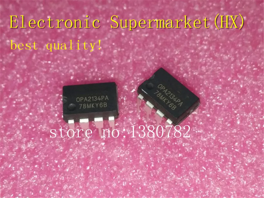 Бесплатная доставка 20 шт./лот OPA2134PA OPA2134 DIP-8 фотография | Электронные компоненты и