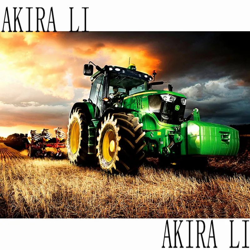 5d алмазная вышивка крестиком полная квадратная/круглая 3d Алмазная трактор-ферма